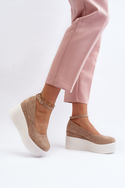 Espadrilles beiges Malla