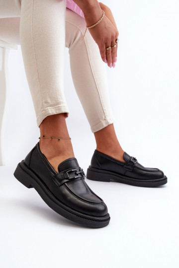 Mocassins pour femmes en noir Keelana 2