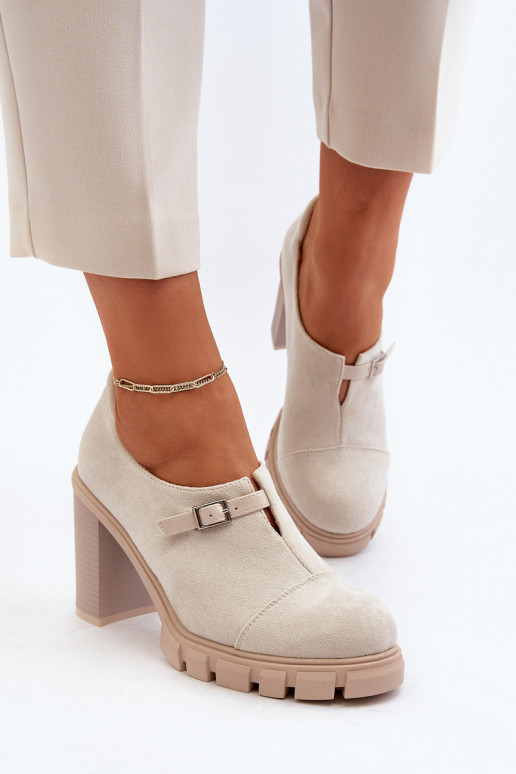 Chaussures à talons Tauina ivoire
