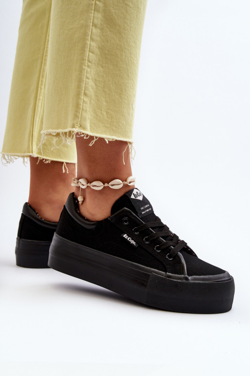 Chaussures de loisirs à plateforme Lee Cooper noir
