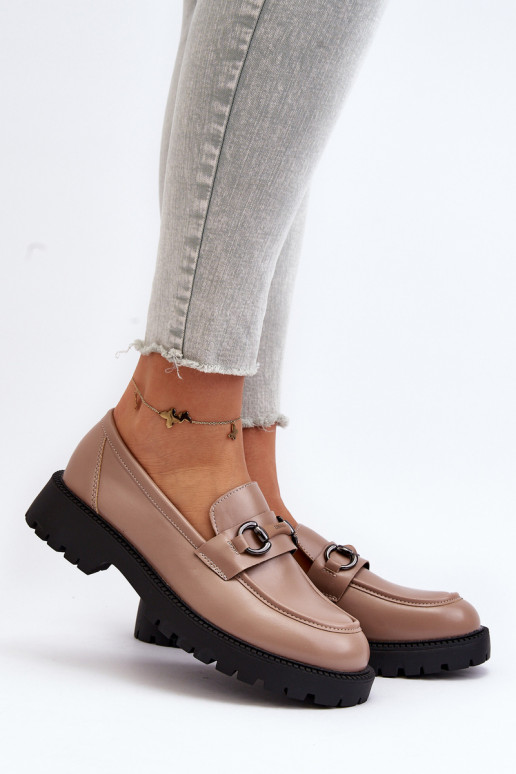 Mocassins beiges Ledda Mocassins beiges Ledda