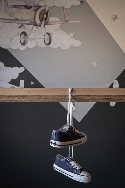 Chaussures de loisirs pour enfants Big Star bleu foncé