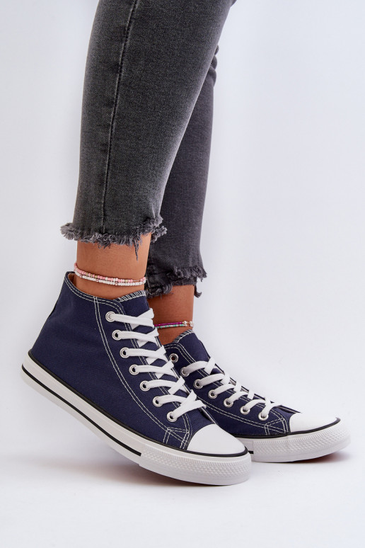 Chaussures de loisirs couleur bleu foncé Socerio