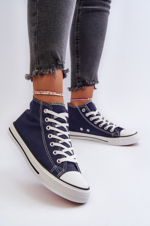 Chaussures de loisirs couleur bleu foncé Socerio
