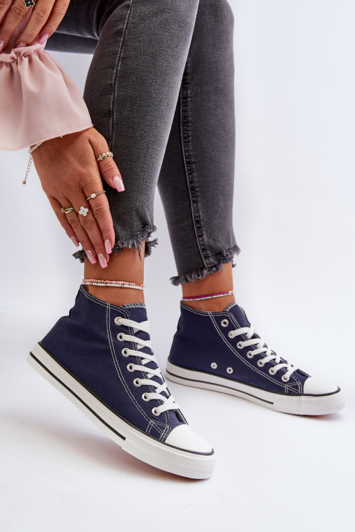 Chaussures de loisirs couleur bleu foncé Socerio