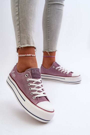 Chaussures décontractées à semelle massive Violet Lee Cooper