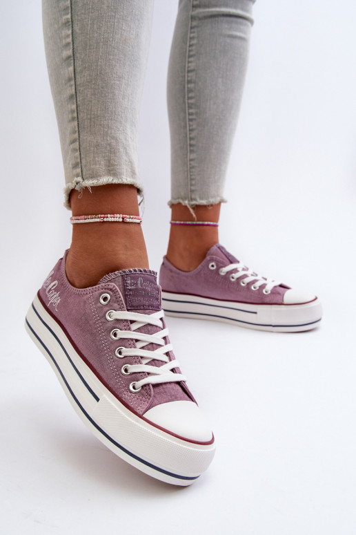 Chaussures décontractées à semelle massive Violet Lee Cooper