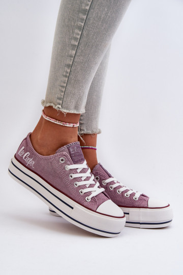 Chaussures décontractées à semelle massive Violet Lee Cooper 2