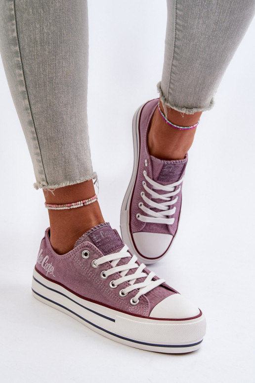 Chaussures décontractées à semelle massive Violet Lee Cooper