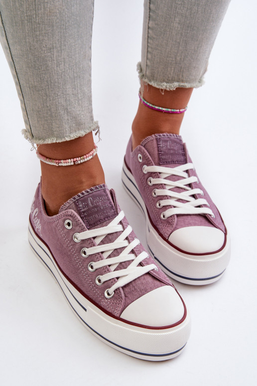 Chaussures décontractées à semelle massive Violet Lee Cooper