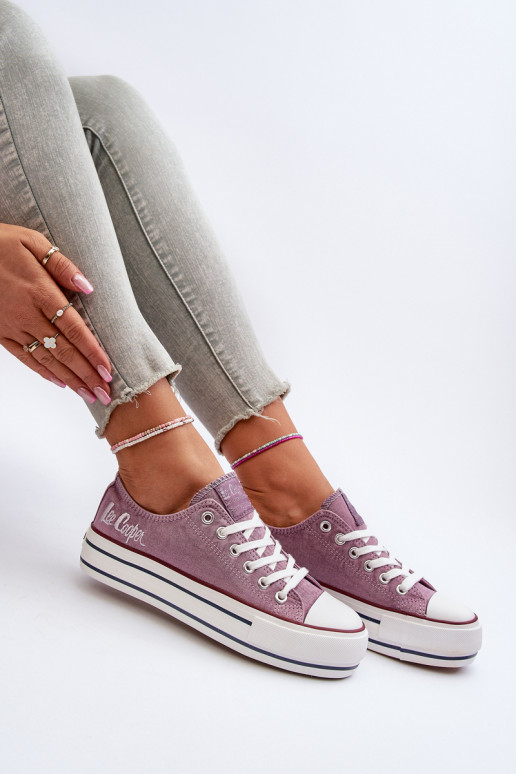 Chaussures décontractées à semelle massive Violet Lee Cooper