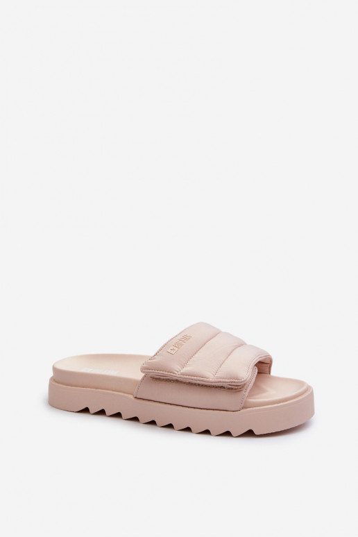 Sandales à plateforme Big Star beige