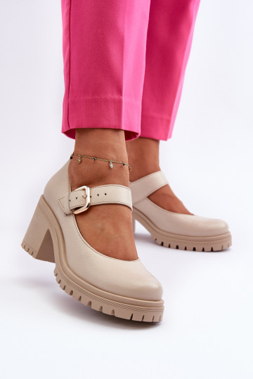 Chaussures Zazoo beiges
