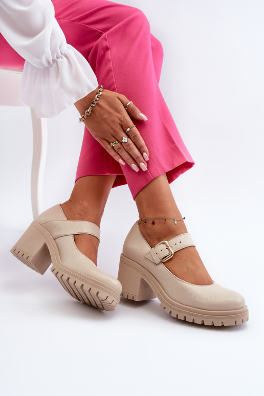 Chaussures Zazoo beiges