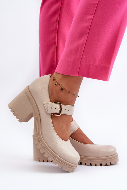Chaussures Zazoo beiges