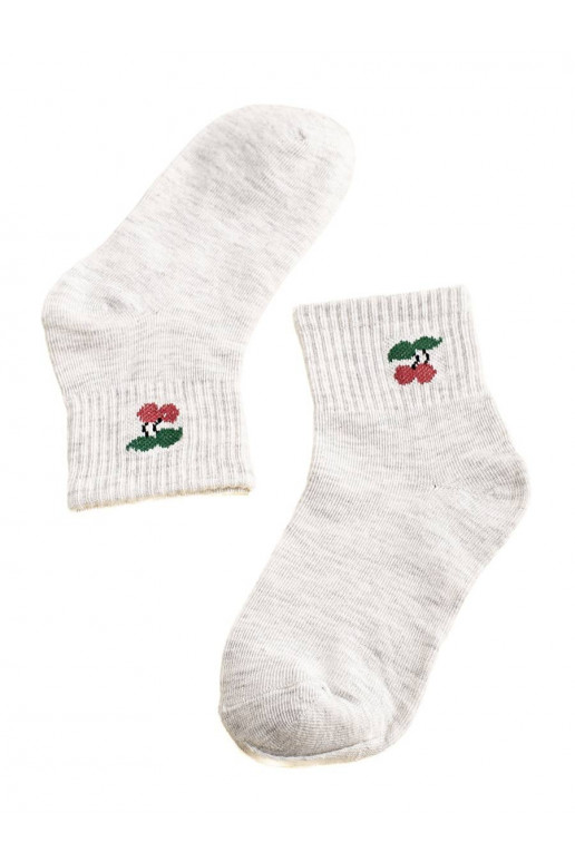 Chaussettes Shelovet gris clair
