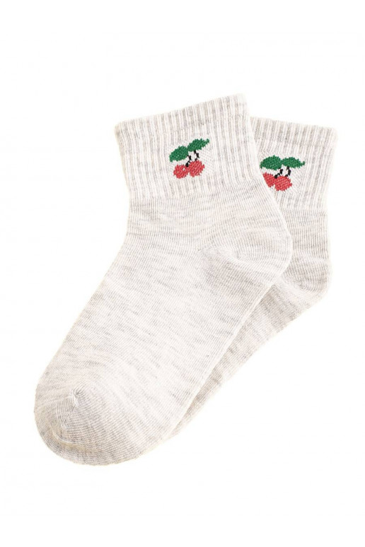 Chaussettes Shelovet gris clair Chaussettes Shelovet gris clair