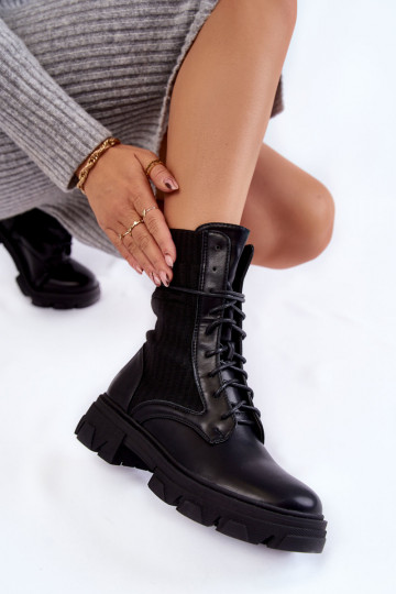 Bottines pour femmes de couleur noire Marlissa 2