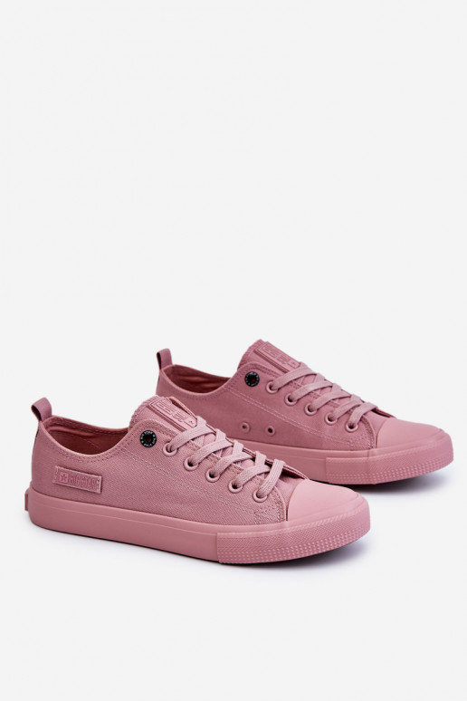 Baskets à semelle plate modèle classique Big Star couleur rose