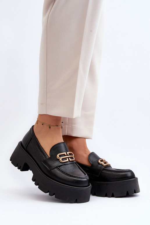 Mocassins Zazoo en noir Mocassins Zazoo en noir