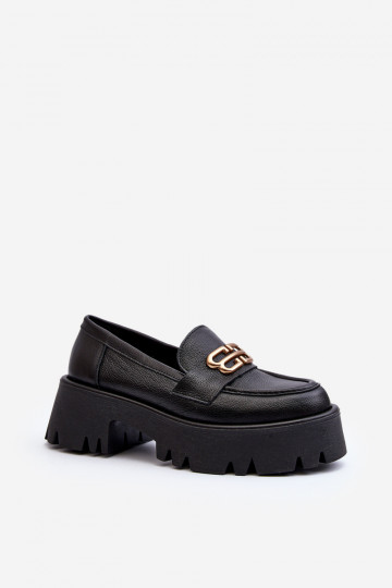 Mocassins Zazoo en noir 2
