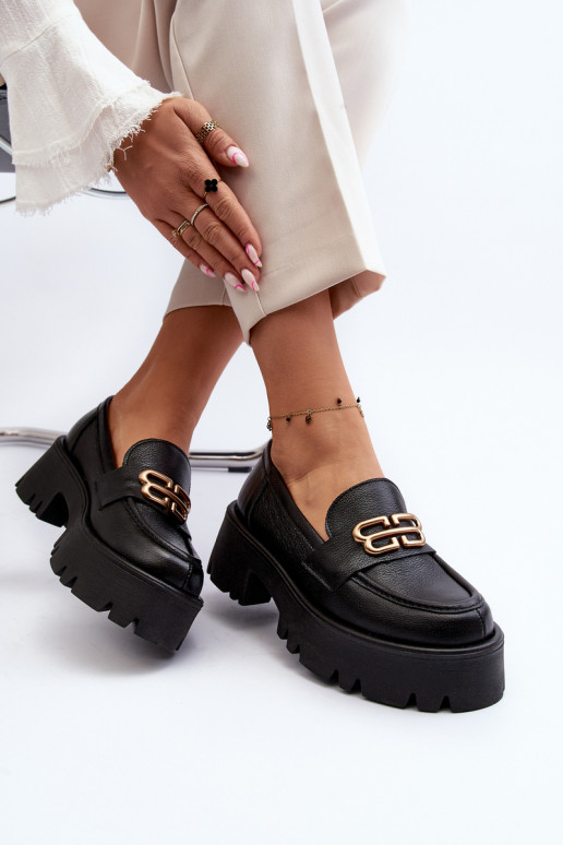 Mocassins Zazoo en noir Mocassins Zazoo en noir