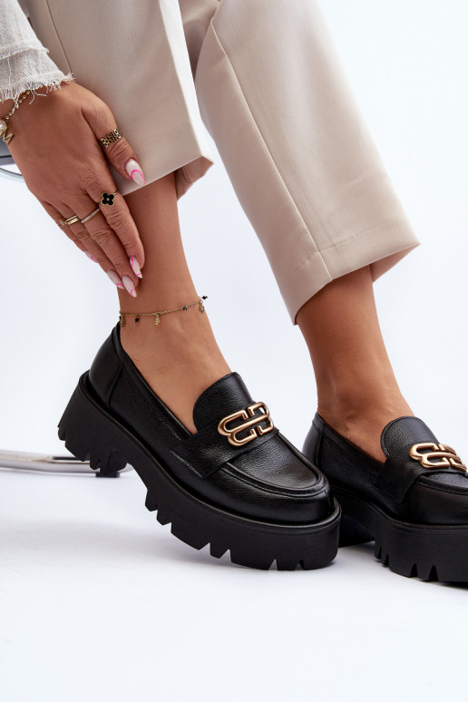 Mocassins Zazoo en noir