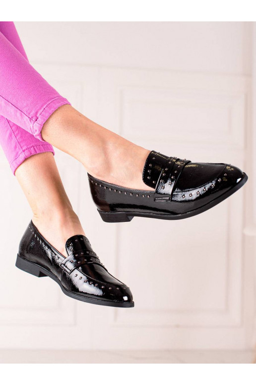 Bottines femme style élégant Shelovet couleur noir