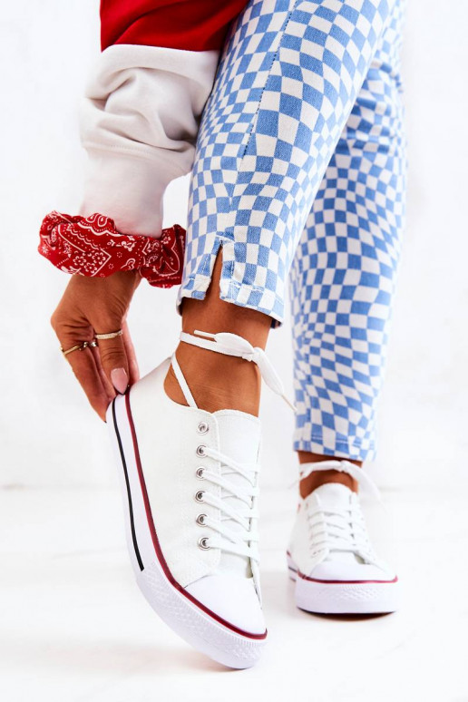 Chaussures de loisirs blanches