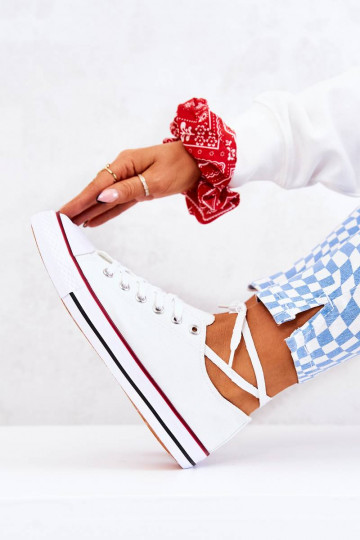 Chaussures de loisirs blanches 2