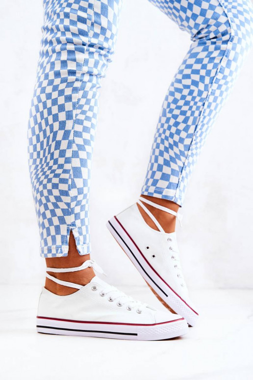 Chaussures de loisirs blanches