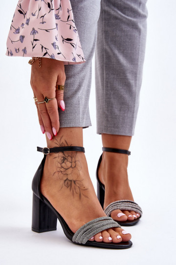 Sandales à talons style...