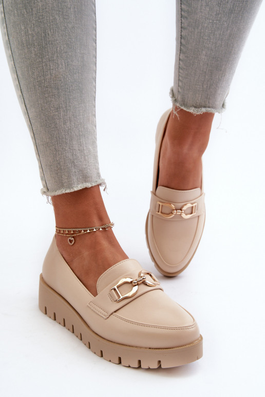 Mocassins pour femmes à semelle dorée... Mocassins pour femmes à semelle dorée...