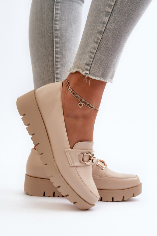 Mocassins pour femmes à semelle dorée... Mocassins pour femmes à semelle dorée...