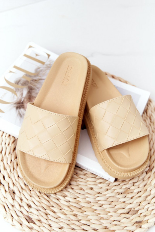 Chaussons Big Star jaune Chaussons Big Star jaune