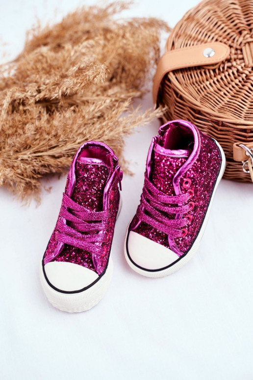 Chaussures décontractées pour enfants à paillettes Ally