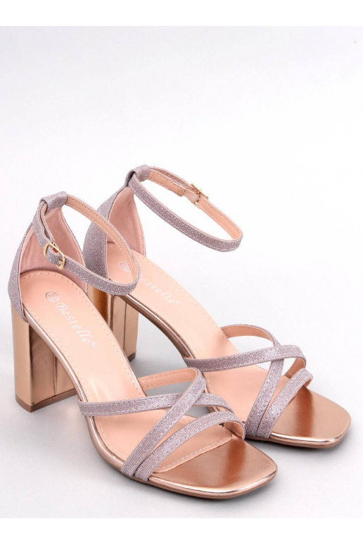 Sandales à talons élégantes ELIZABETH CHAMPAGNE