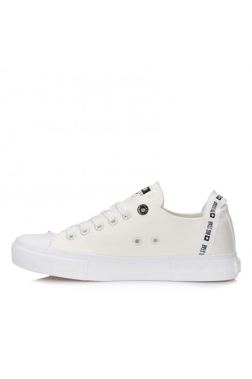 Chaussures modèle baskets blanches