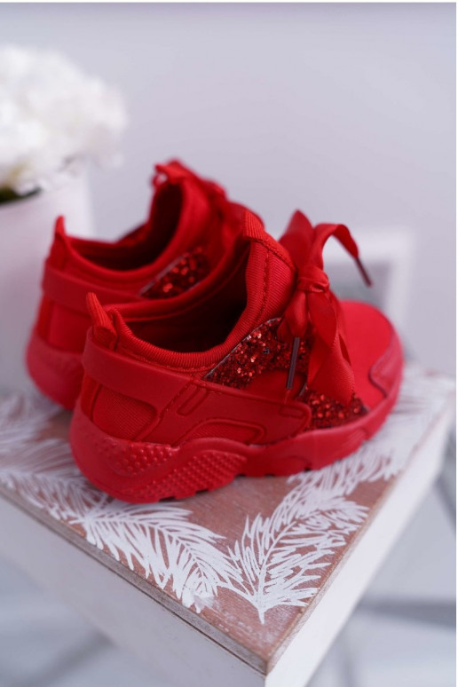 Baskets rouges