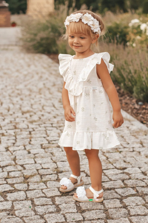 Sandales pour enfants avec des fleurs... Sandales pour enfants avec des fleurs...