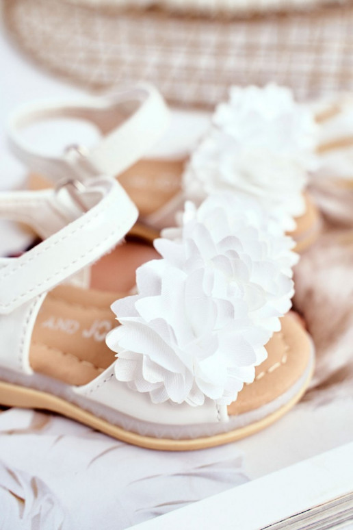 Sandales pour enfants avec des fleurs... Sandales pour enfants avec des fleurs...