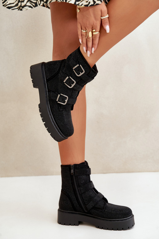 réchauffer Bottes pour femmes Avec décoration couleur noire Ciascia réchauffer Bottes pour femmes Avec décoration couleur noire Ciascia