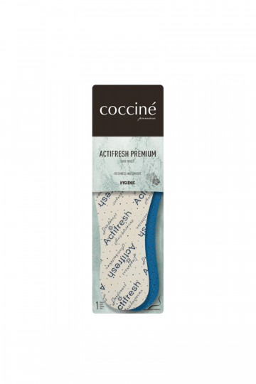 Semelles antibactériennes Coccine couleur menthe Actifresh Premium