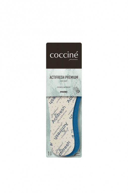 Semelles antibactériennes Coccine couleur menthe Actifresh Premium