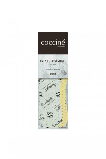 Semelles antibactériennes Coccine Sanitized Antiseptique