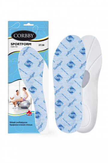 Semelles intérieures de chaussures orthopédiques Corbby SPORTFOTM
