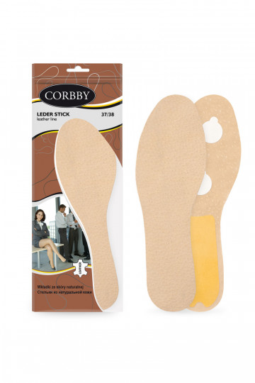 Semelles Corbby LEDER STICK