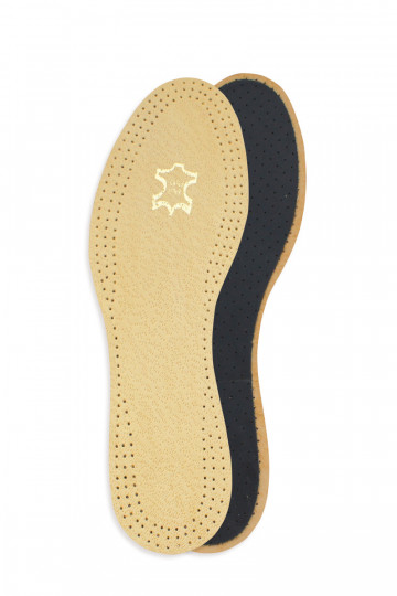 Les semelles Corbby LEDER PEKARI sont fabriquées en cuir naturel de haute qualité. 2