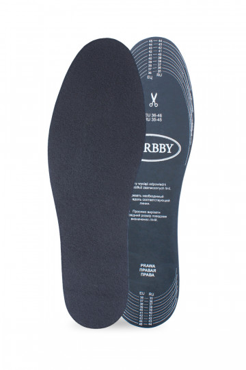 Semelles chauffantes Corbby POLAR au charbon actif 2