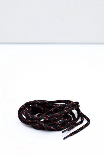 Lacets CORBBY Trekking Noir et rouge 2